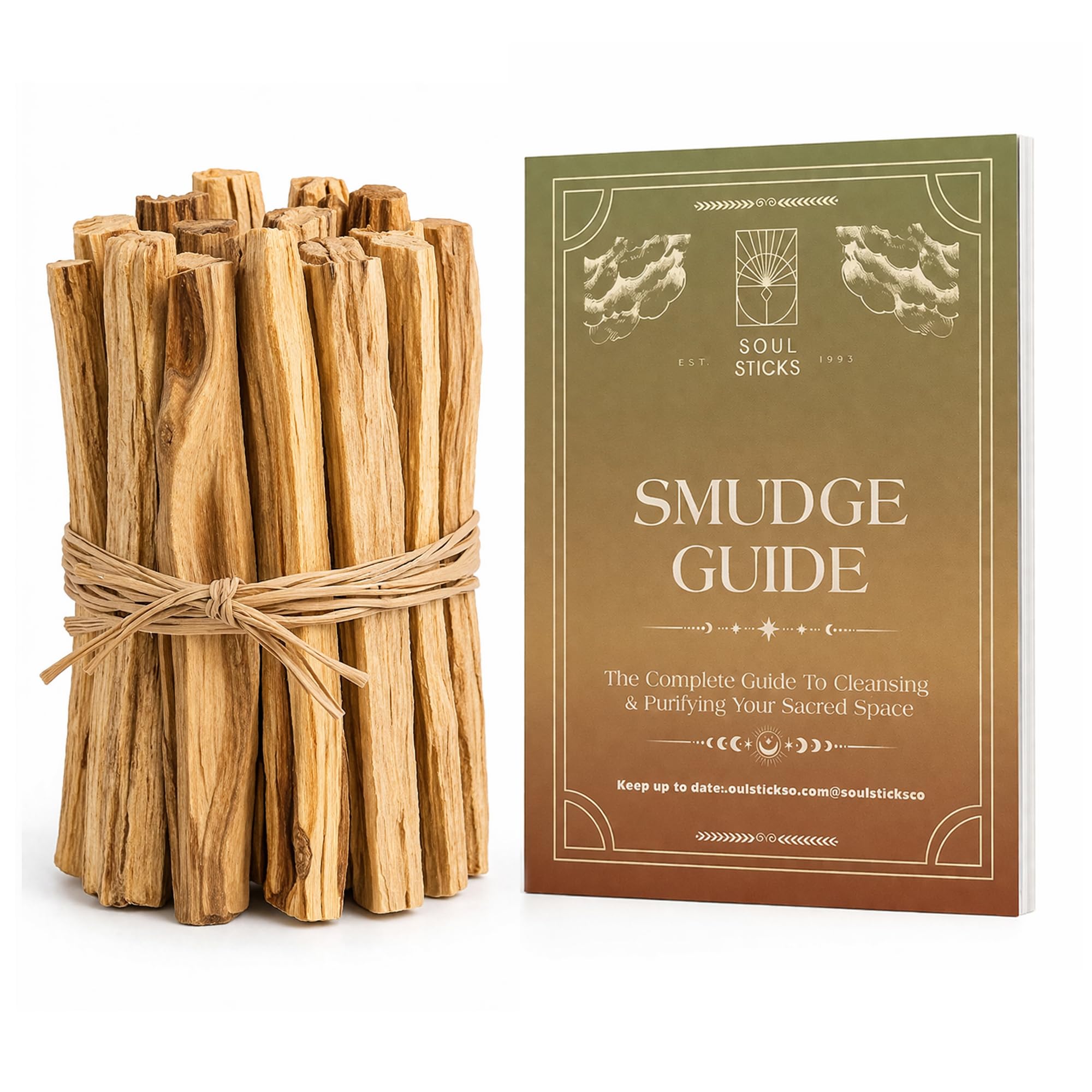Ancient VEDA Peruvian Palo Santo Sticks, 12-Pack