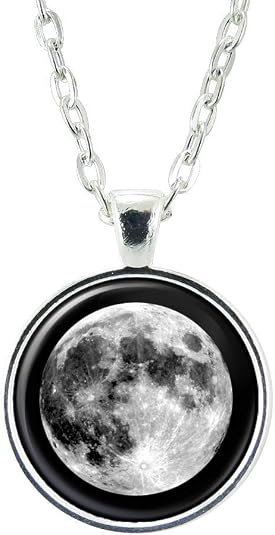 CellsDividing Custom Moon Phase Necklace